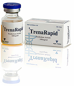TrenaRapid Trenbolone Acetate 100mg vial Alpha Pharma